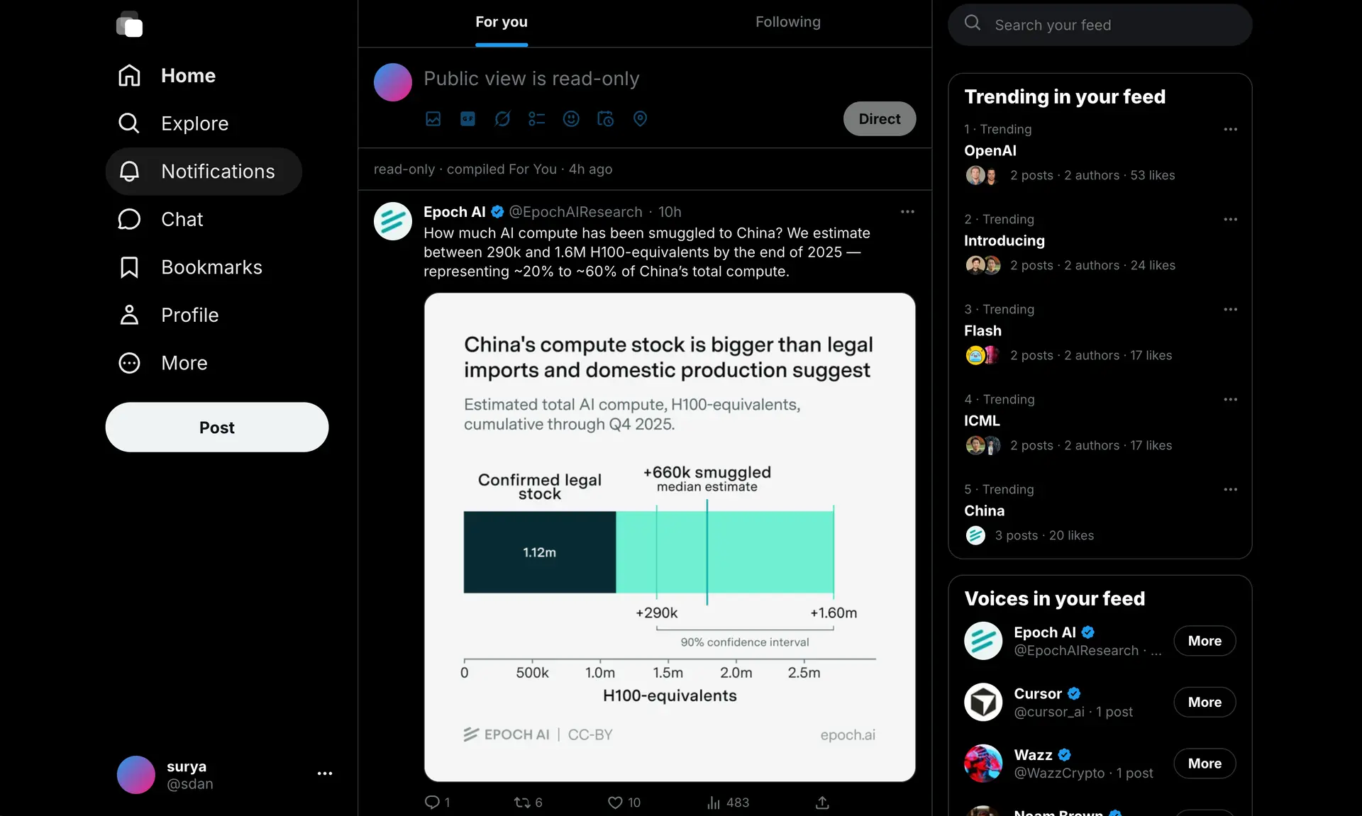 Backscroll Twitter-web frontend